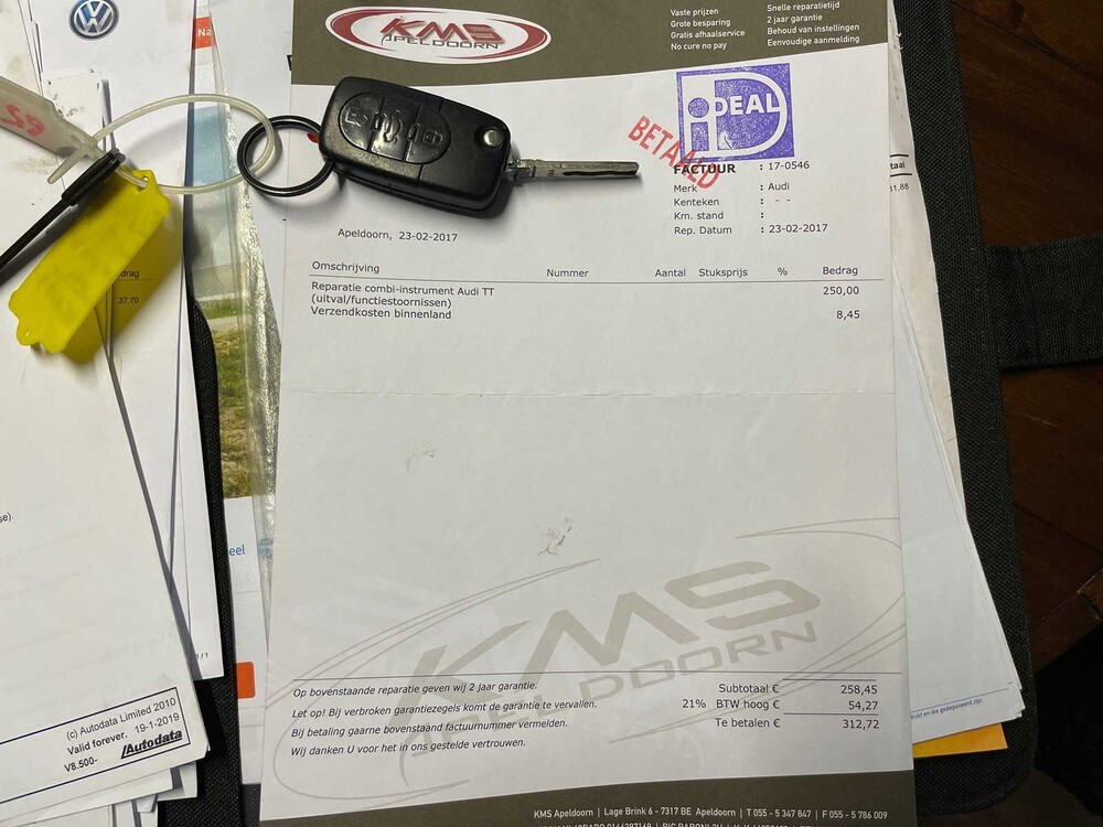 Audi TT 5V Turbo 1.8 179pk 1999, 65-HXB-4