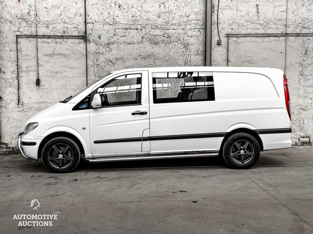 Mercedes-Benz Vito 190CDI 320 Lang DC Luxe 95pk 2008 -Orig. NL-, 32-VRV-1