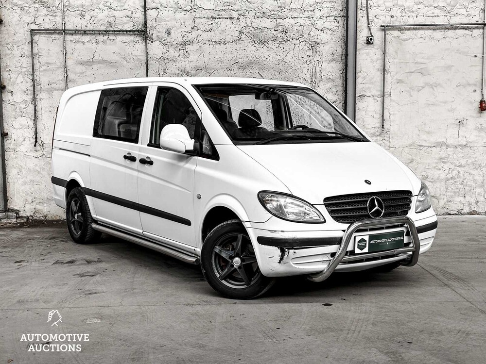 Mercedes-Benz Vito 190CDI 320 Lang DC Luxe 95pk 2008 -Orig. NL-, 32-VRV-1