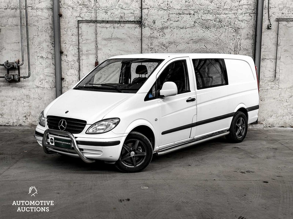 Mercedes-Benz Vito 190CDI 320 Lang DC Luxe 95pk 2008 -Orig. NL-, 32-VRV-1