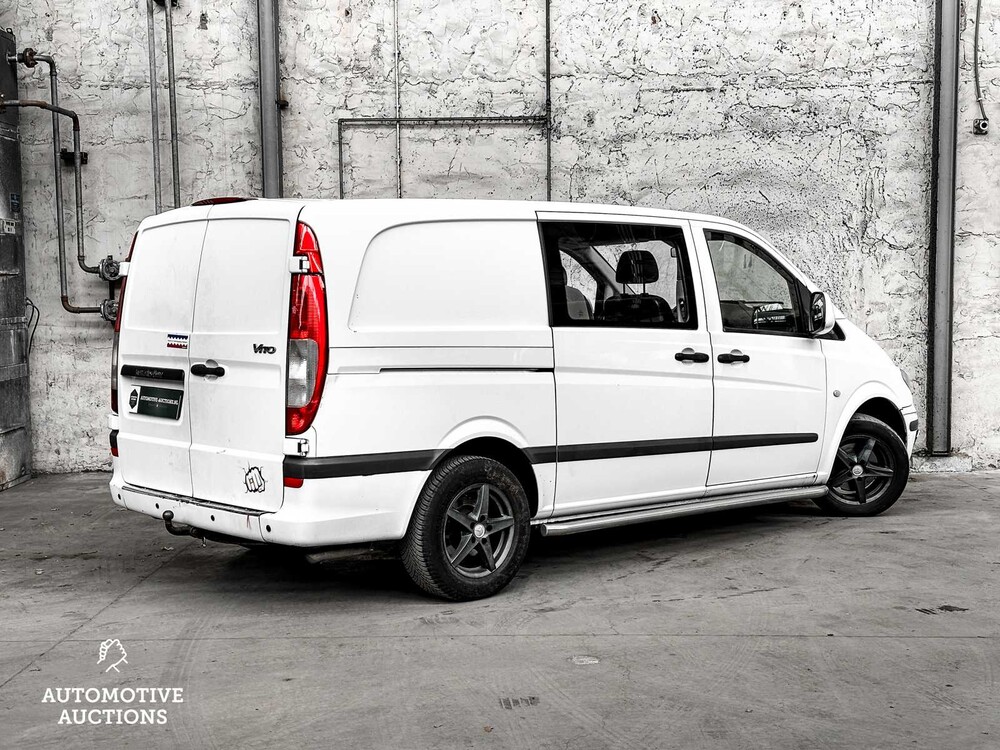 Mercedes-Benz Vito 190CDI 320 Lang DC Luxe 95pk 2008 -Orig. NL-, 32-VRV-1