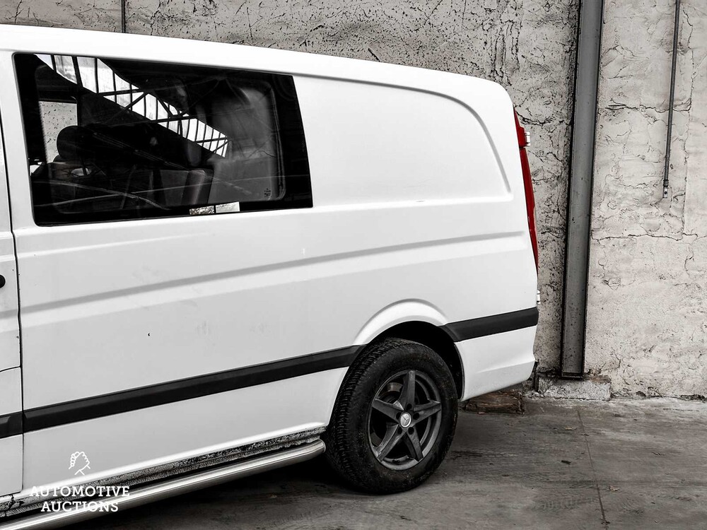 Mercedes-Benz Vito 190CDI 320 Lang DC Luxe 95pk 2008 -Orig. NL-, 32-VRV-1
