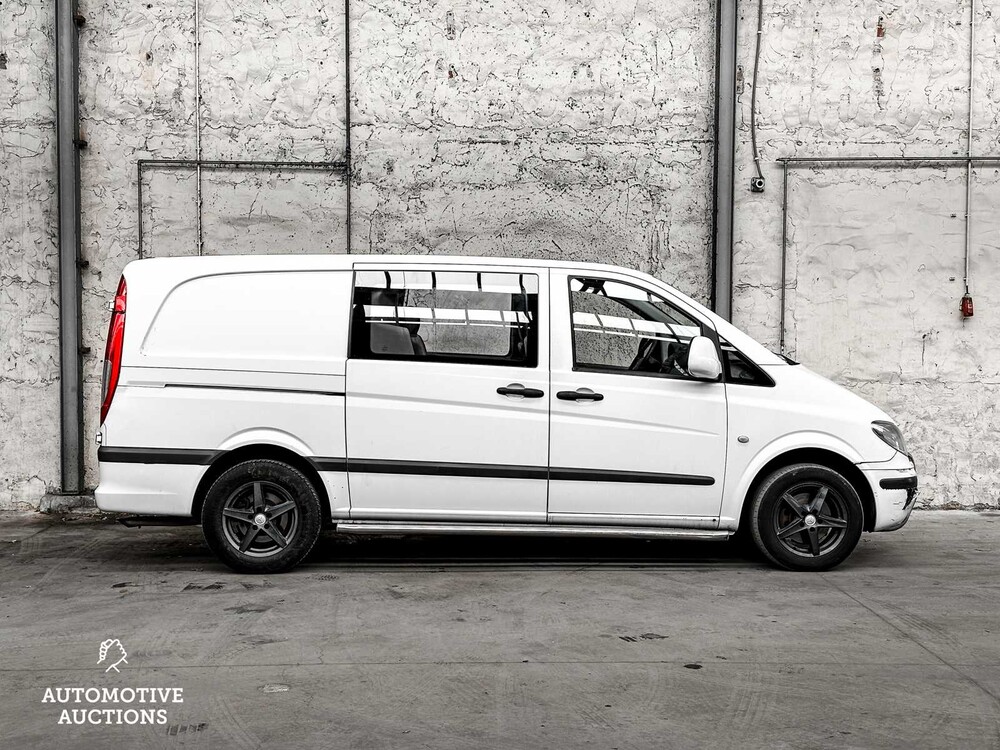 Mercedes-Benz Vito 190CDI 320 Lang DC Luxe 95pk 2008 -Orig. NL-, 32-VRV-1