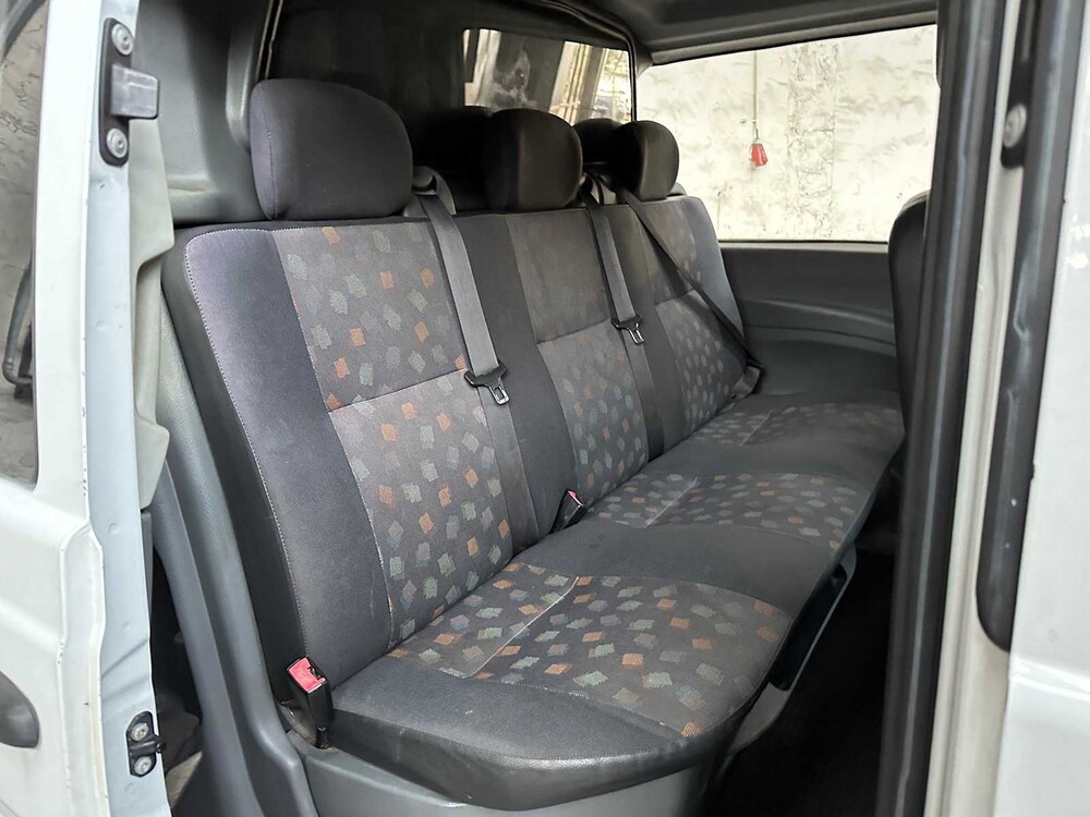 Mercedes-Benz Vito 190CDI 320 Lang DC Luxe 95pk 2008 -Orig. NL-, 32-VRV-1