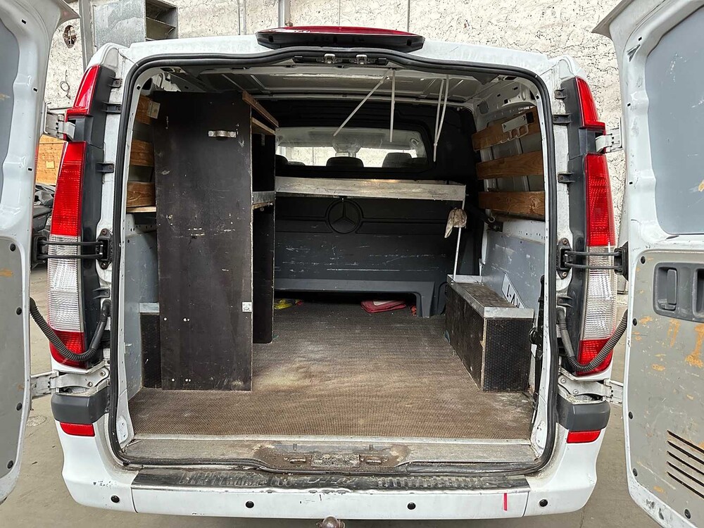 Mercedes-Benz Vito 190CDI 320 Lang DC Luxe 95pk 2008 -Orig. NL-, 32-VRV-1