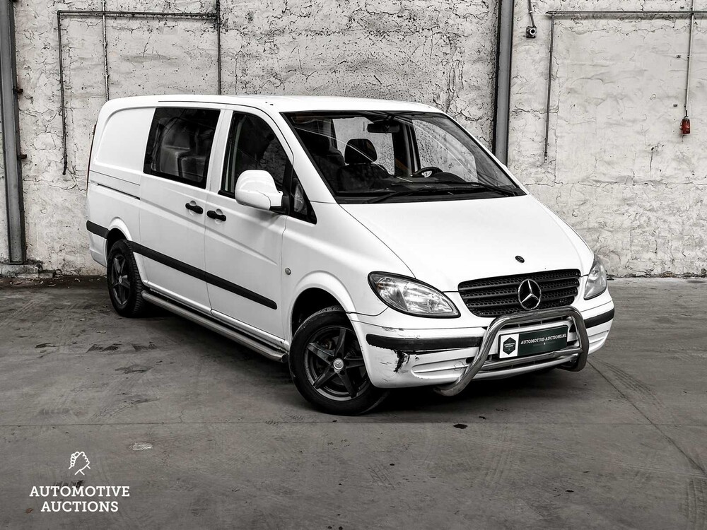 Mercedes-Benz Vito 190CDI 320 Lang DC Luxe 95pk 2008 -Orig. NL-, 32-VRV-1