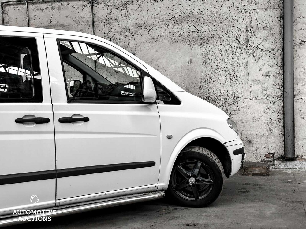 Mercedes-Benz Vito 190CDI 320 Lang DC Luxe 95pk 2008 -Orig. NL-, 32-VRV-1