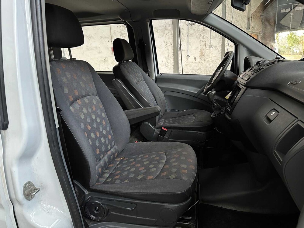 Mercedes-Benz Vito 190CDI 320 Lang DC Luxe 95pk 2008 -Orig. NL-, 32-VRV-1