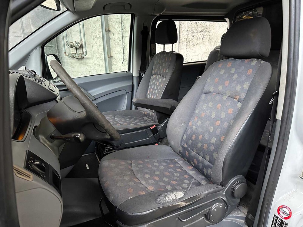 Mercedes-Benz Vito 190CDI 320 Lang DC Luxe 95pk 2008 -Orig. NL-, 32-VRV-1