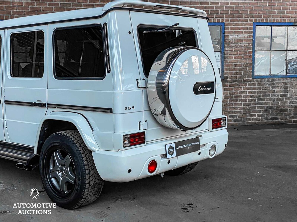 Mercedes-Benz G55 AMG Long DESIGNO 5.5 V8 476hp 700Nm 2005 Youngtimer