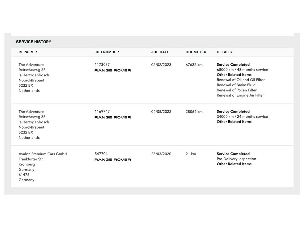 Land Rover Range Rover P400 AUTOBIOGRAPHY 3.0 V6 400pk MHEV -FACELIFT- 2020, K-348-BG