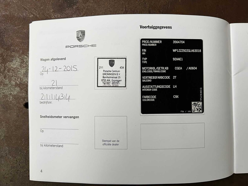 Porsche Cayenne S E-Hybrid 3.0 V6 416pk Sport-Chrono 2015 ORIG-NL, HR-863-Z