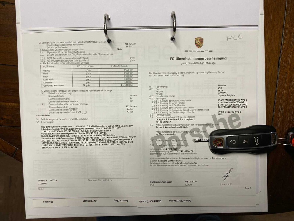 Porsche Cayenne Coupe E-Hybrid 3.0 V6 Sport-Chrono 470pk 2021 ORIG-NL, K-103-NB