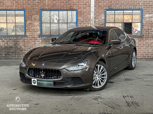 Maserati Ghibli 3.0 V6 330PS 2014 -Orig. NL-, 1-TGT-21