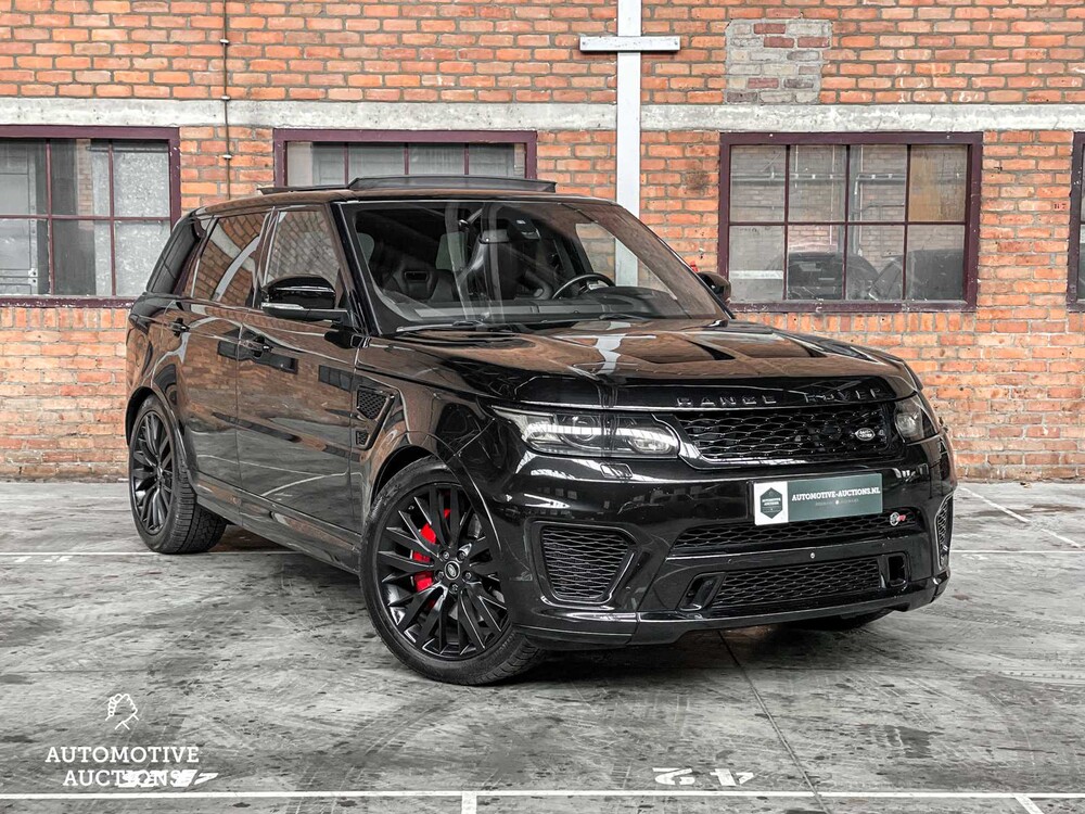 Land Rover Range Rover Sport SVR 5.0 V8 Supercharged 551pk 2016, NK-709-L