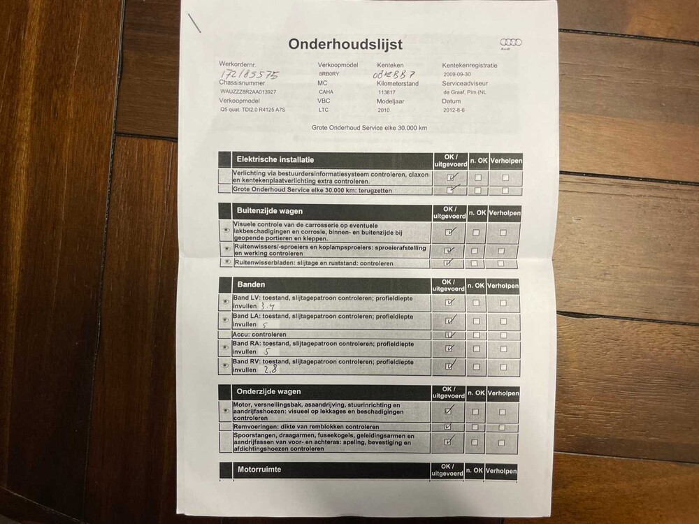 Audi Q5 2.0 TDI quattro Pro Line 170hp 2009 -Orig. NL-, 08-KBB-7