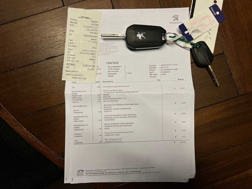 Peugeot 2008 1.2 PureTech Allure 110PS 2016 -Orig. -NL-, KB-432-R