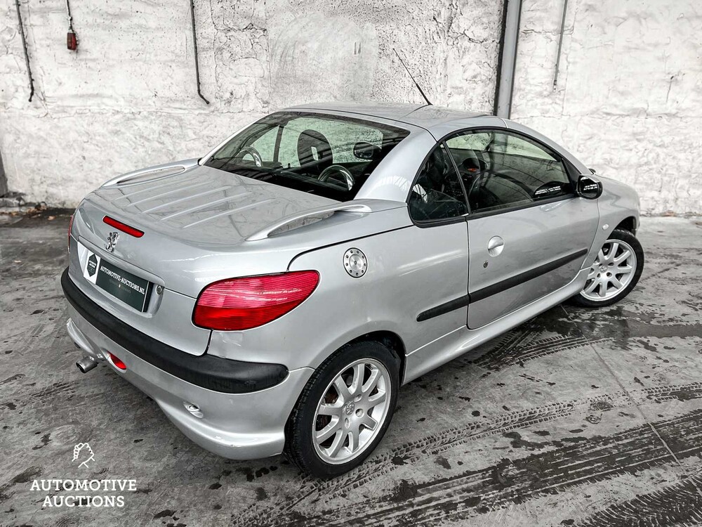 Peugeot 206 CC 2.0-16V 136hp 2002, 58-JNT-9