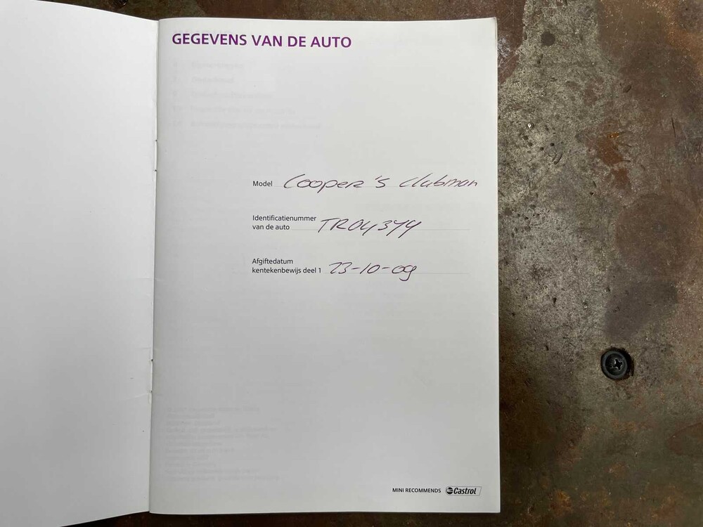 Mini Clubman 1.6 Cooper S Chile 174hp 2009 -Orig. NL-, 19-KDP-5