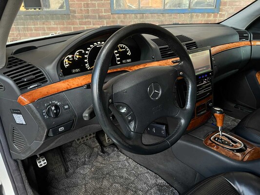 Mercedes-Benz S55 AMG 5.5 V8 Kompressor M113K 476pk 2004 -Youngtimer-