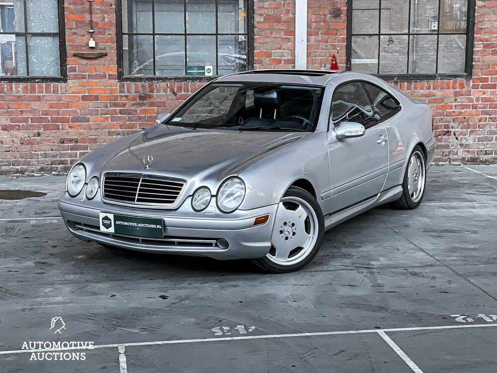 Mercedes-Benz CLK55 AMG 5.5 V8 CLK-Klasse Coupé 347PS 2001, G-042-JD -Youngtimer-