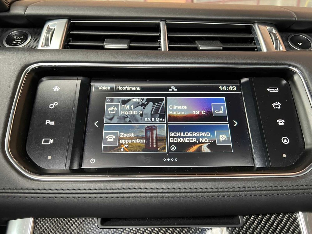 Land Rover Range Rover Sport SVR 5.0 V8 Supercharged 551hp 2016, NK-709-L