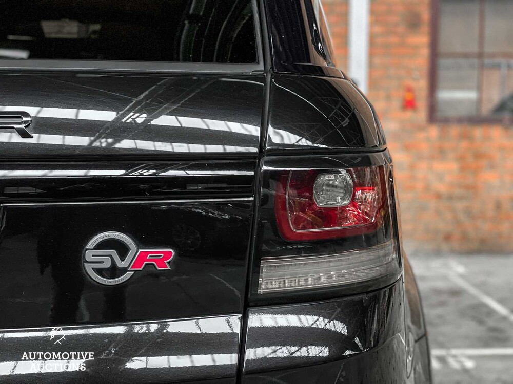 Land Rover Range Rover Sport SVR 5.0 V8 Supercharged 551hp 2016, NK-709-L