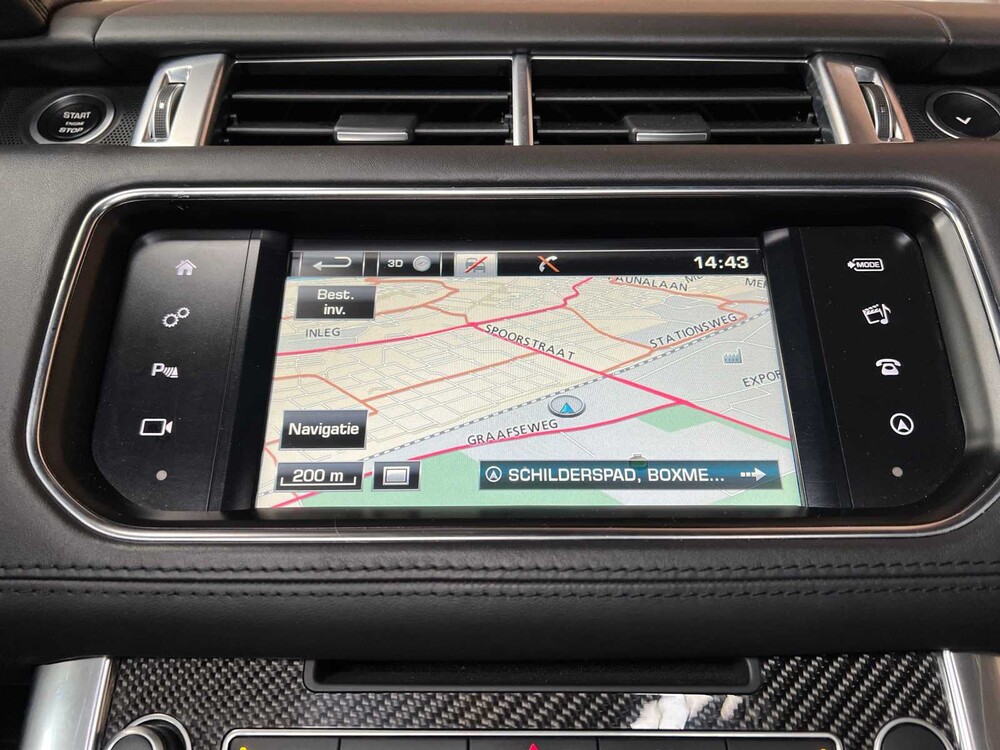 Land Rover Range Rover Sport SVR 5.0 V8 Supercharged 551hp 2016, NK-709-L