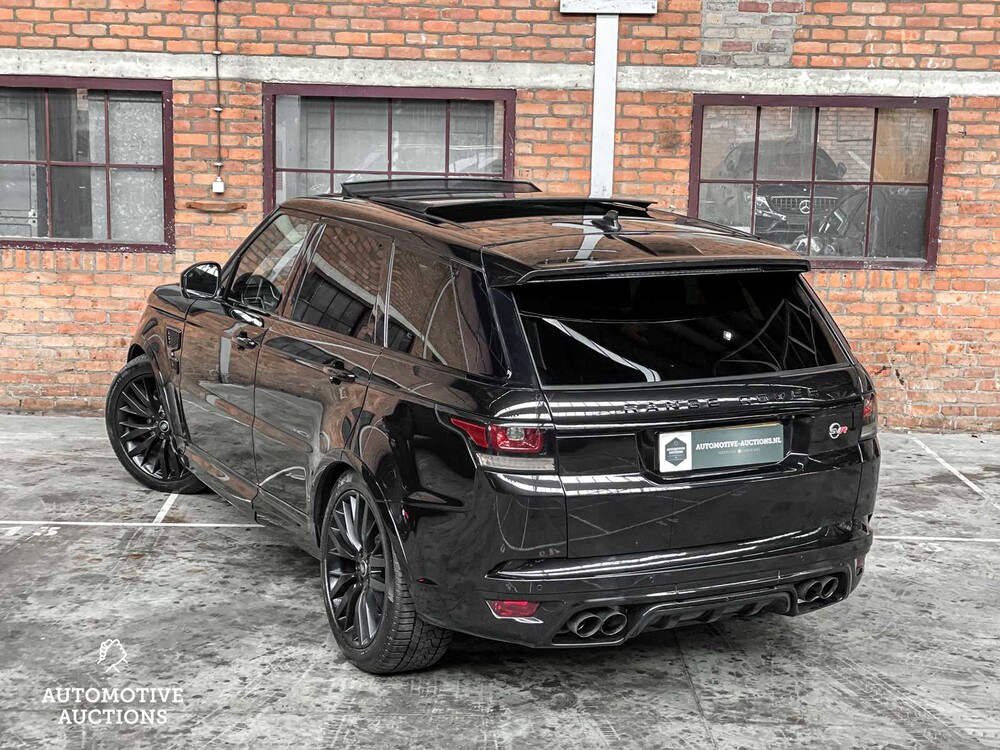 Land Rover Range Rover Sport SVR 5.0 V8 Supercharged 551hp 2016, NK-709-L