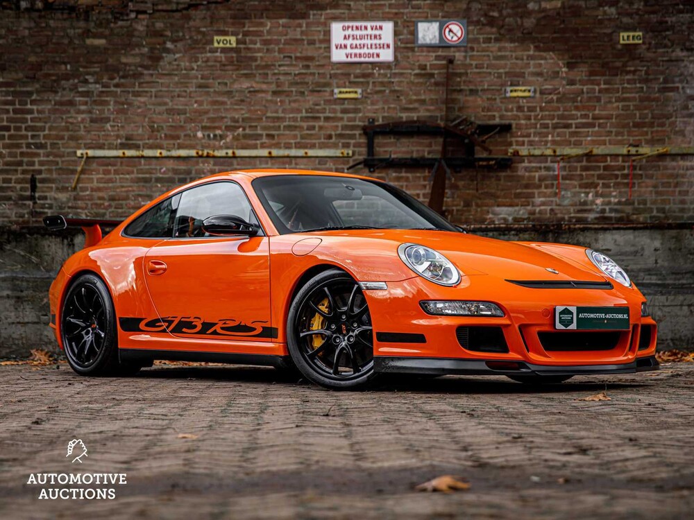 Porsche 911 GT3 RS 997 3.6 415PS -Schaltgetriebe- 2008 Sport-Chrono, 64-ZJ-BH -Youngtimer-