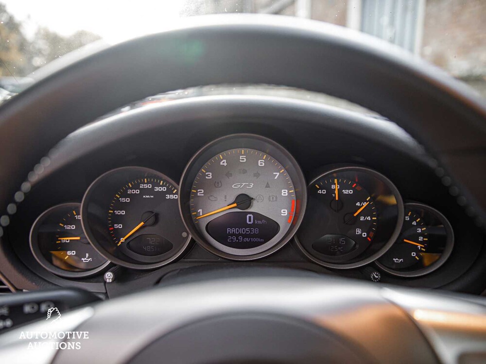 Porsche 911 GT3 RS 997 3.6 415PS -Schaltgetriebe- 2008 Sport-Chrono, 64-ZJ-BH -Youngtimer-