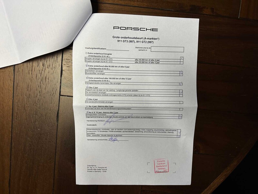 Porsche 911 GT3 RS 997 3.6 415PS -Schaltgetriebe- 2008 Sport-Chrono, 64-ZJ-BH -Youngtimer-