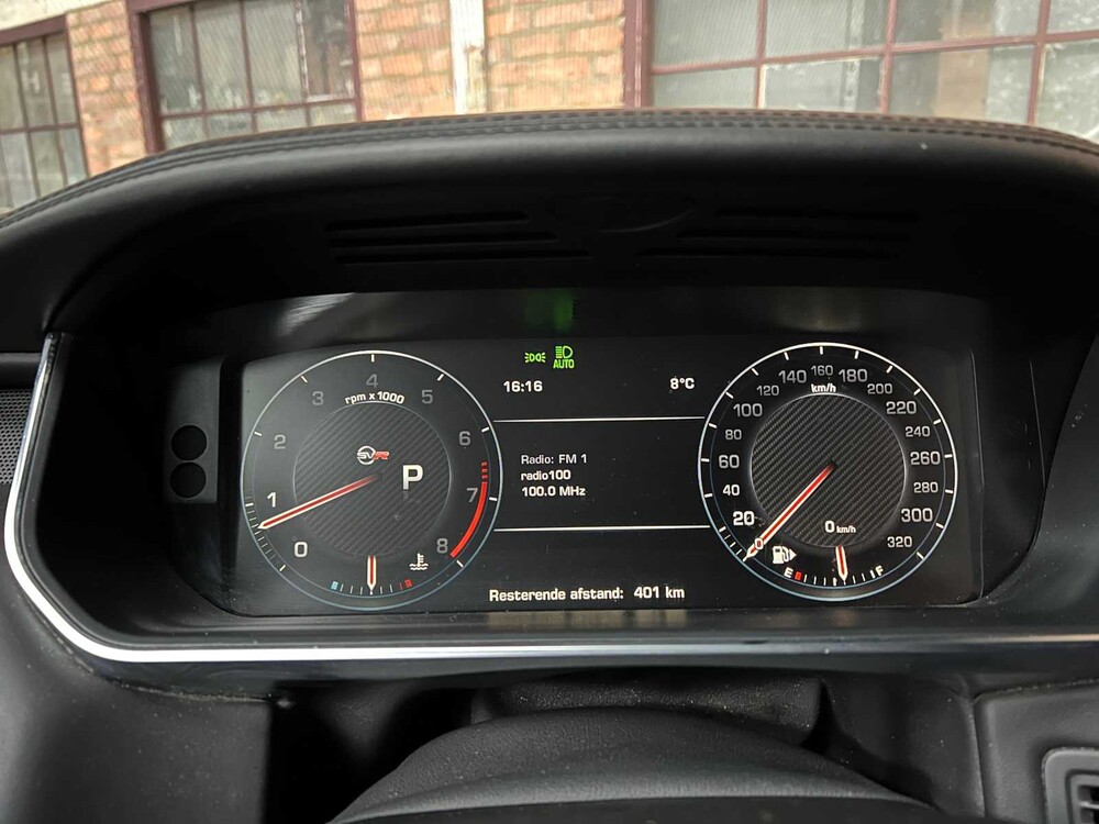 Land Rover Range Rover Sport SVR 5.0 V8 Supercharged 551hp 2016, T-933-LH