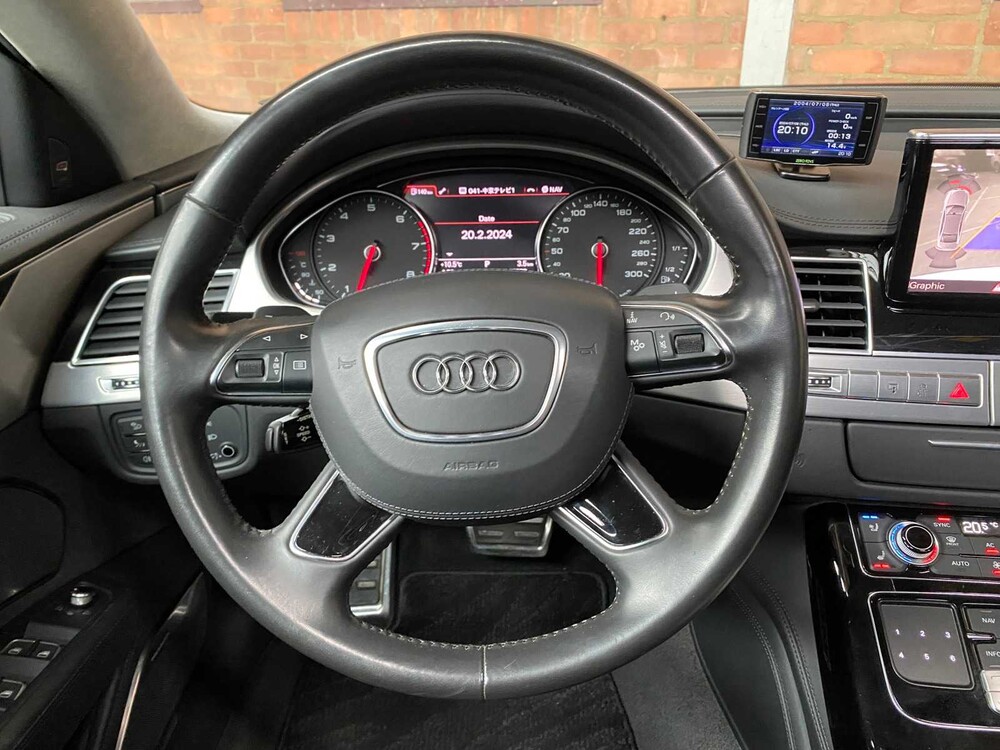 Audi A8 Long 6.3 W12 Quattro 500hp 2012