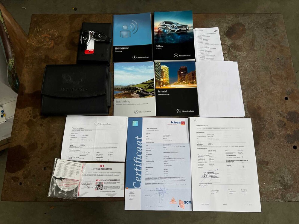 Mercedes-Benz S400 HYBRID 3.5 V6 Long Prestige Plus 306hp 2014 S-Class, 9-ZSJ-91