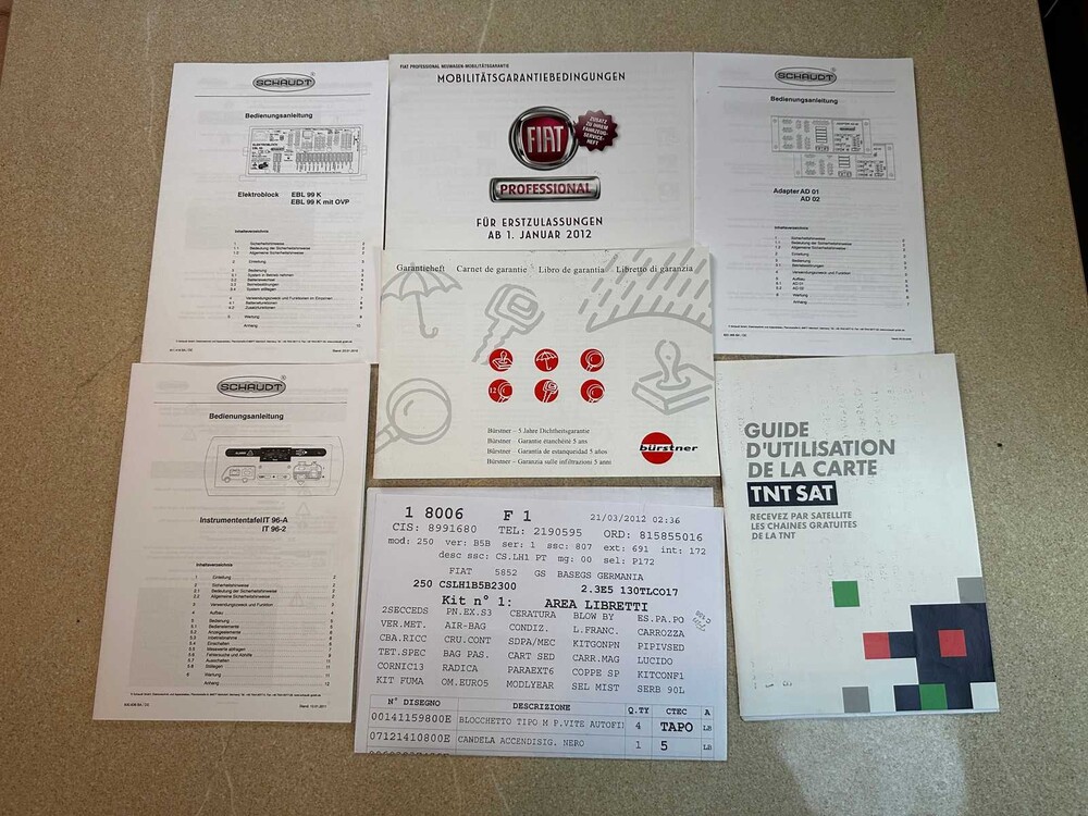 Fiat Ducato Burstner Ixeo Time 734 130hp 2012 Camper