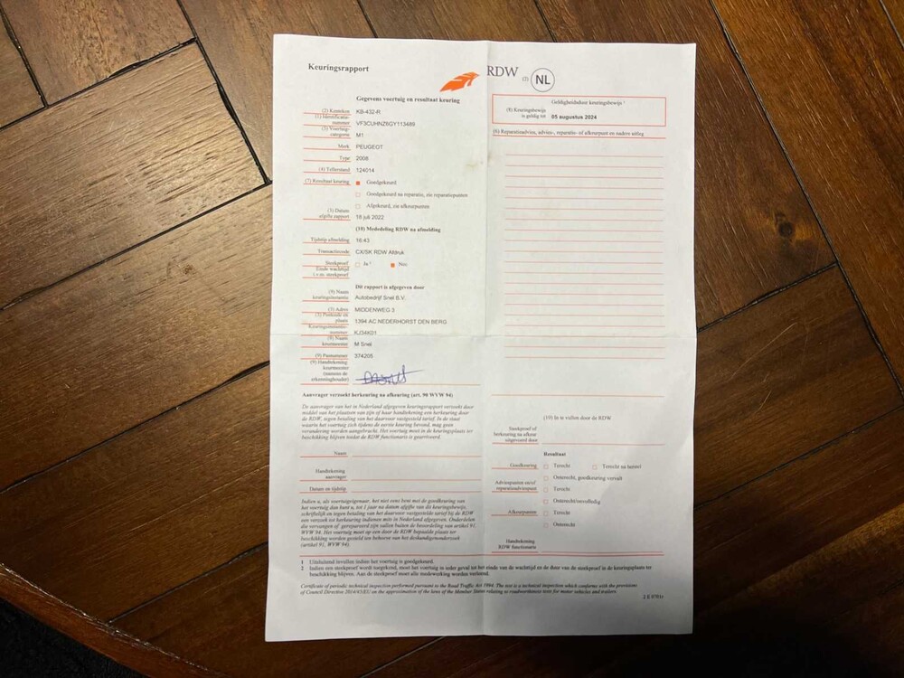 Peugeot 2008 1.2 PureTech Allure 110PS 2016 -Orig. -NL-, KB-432-R