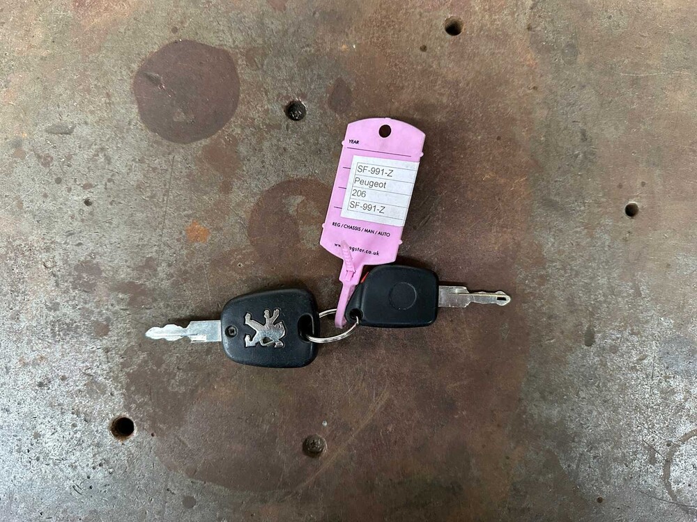 Peugeot 206 CC 1.6-16V 109PS 2006, SF-991-Z