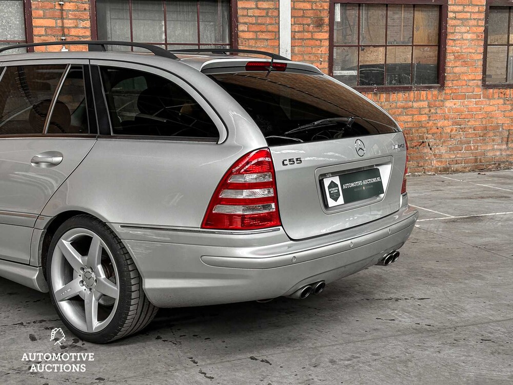 Mercedes-Benz C55 AMG 5.5 V8 367hp 2004 C-Class Combi, GP-367-T