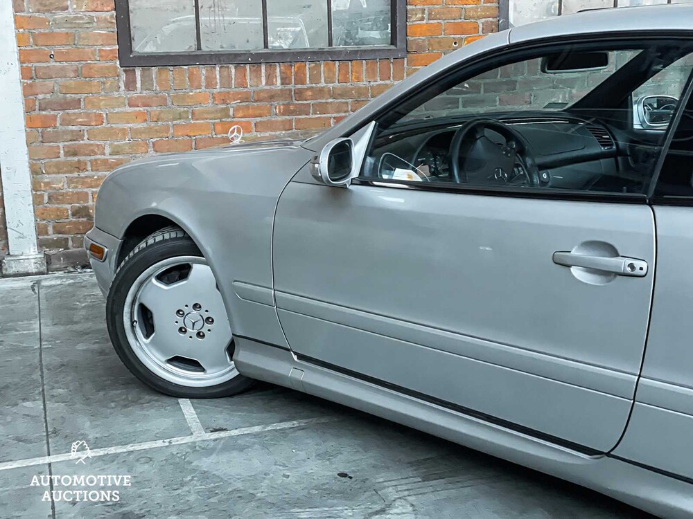 Mercedes-Benz CLK55 AMG 5.5 V8 CLK-klasse Coupé 347pk 2001, G-042-JD -Youngtimer-