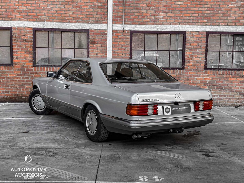 Mercedes-Benz 560 SEC 299pk 1986, NF-ZB-49