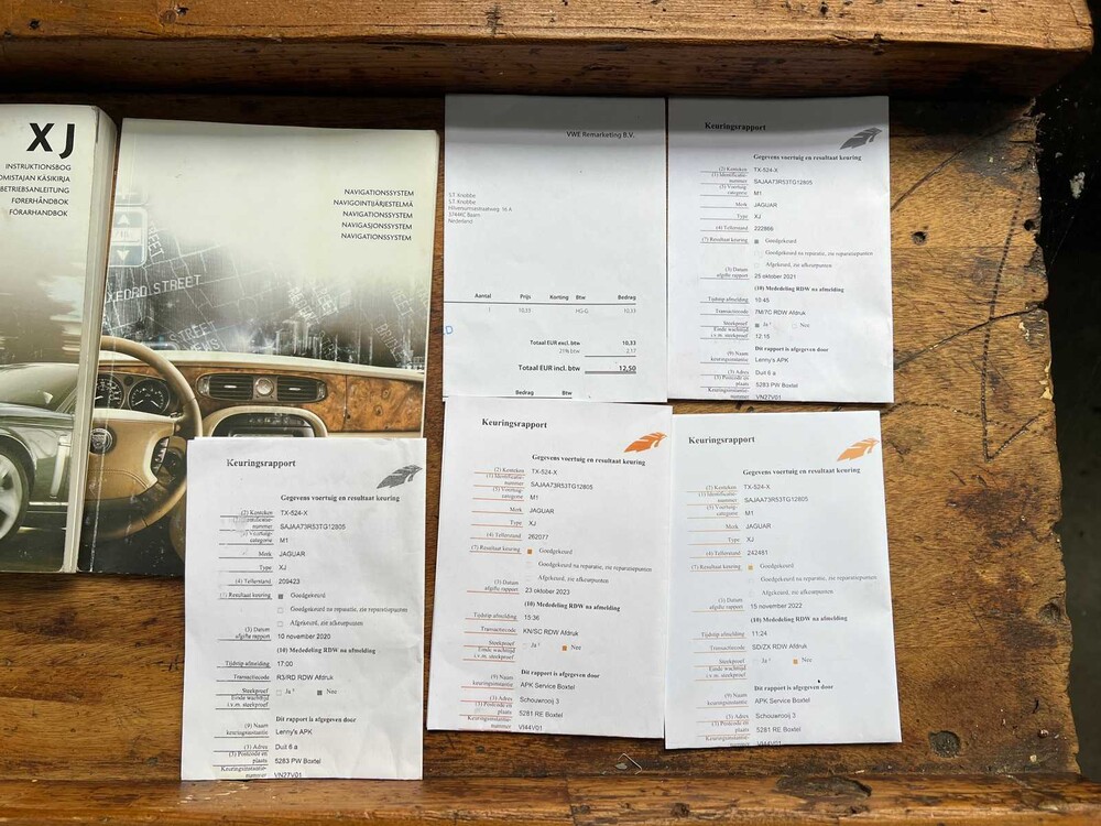 Jaguar XJR 4.2 V8 Super 396pk 2003, TX-524-X