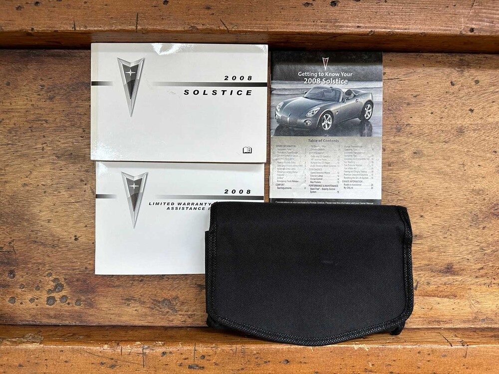 Pontiac Solstice GPX 2.0 Sidi Turbo 265PS 265pk 2008 Cabriolet