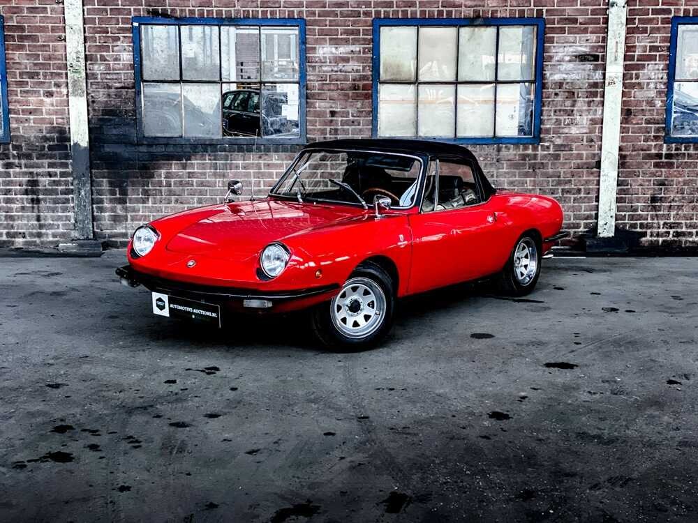 Fiat Spider 850 Cabriolet 58pk 1969