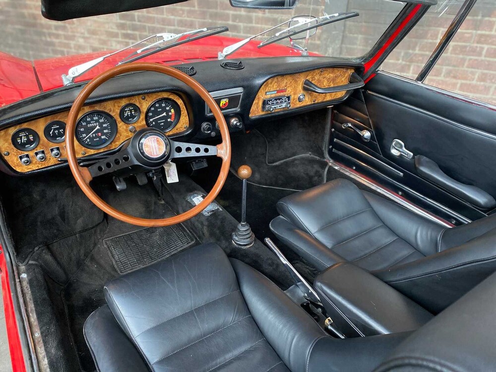 Fiat Spider 850 Cabriolet 58pk 1969