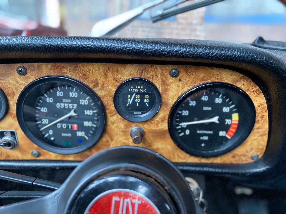 Fiat Spider 850 Cabriolet 58pk 1969