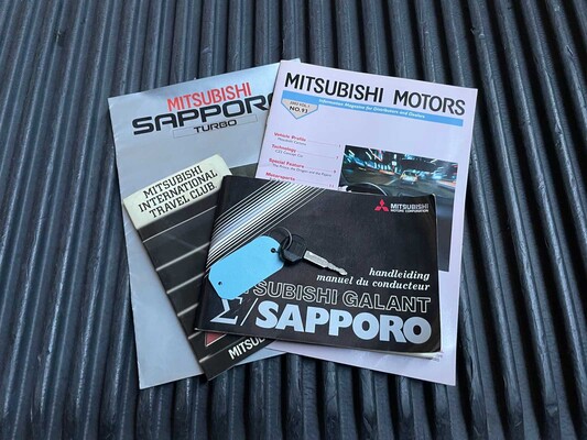 Mitsubishi Sapporo 2.0 Turbo 170pk 1984, LD-24-PN