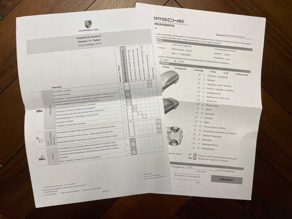 Porsche Cayenne E-Hybrid 3.0 V6 462hp 2019 Plug-In (ORIG-NL + 1st EIG), G-125-KD