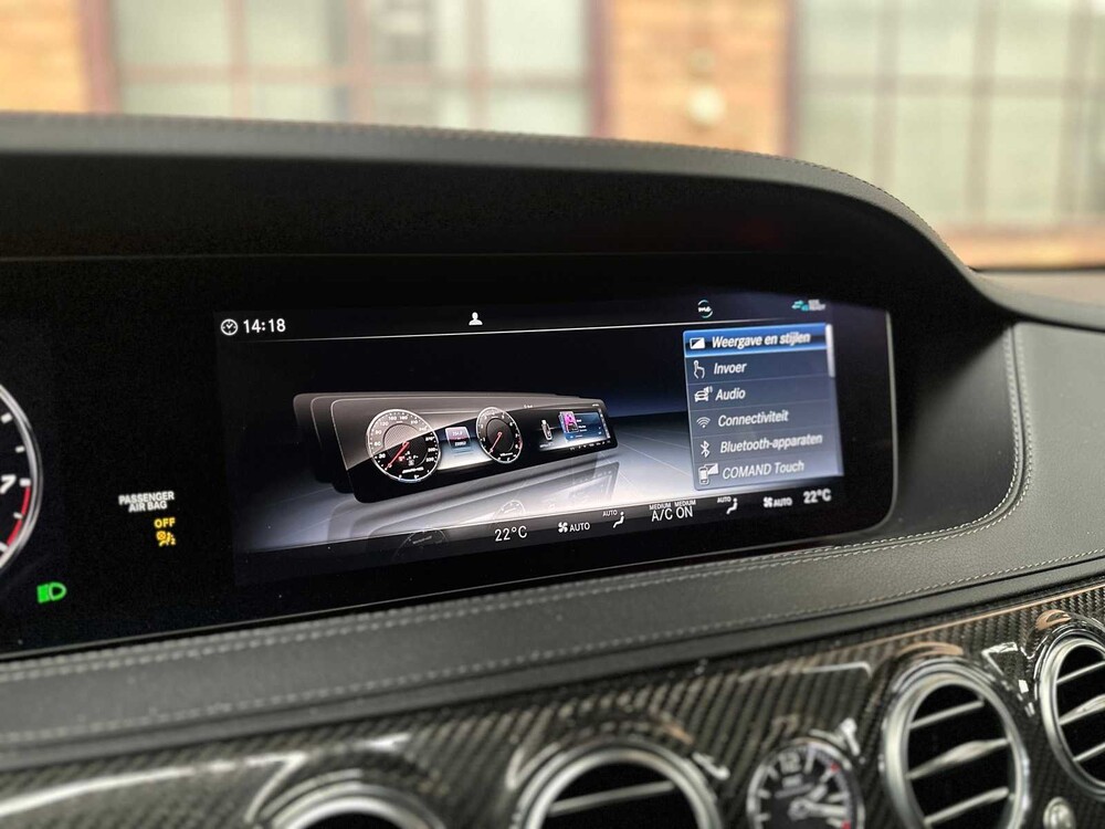 Mercedes-Benz S63 AMG 4-Matic+ 612hp LANG Premium Plus 2019 FACELIFT (Org-GB + 1e-EIG), G-309-DR