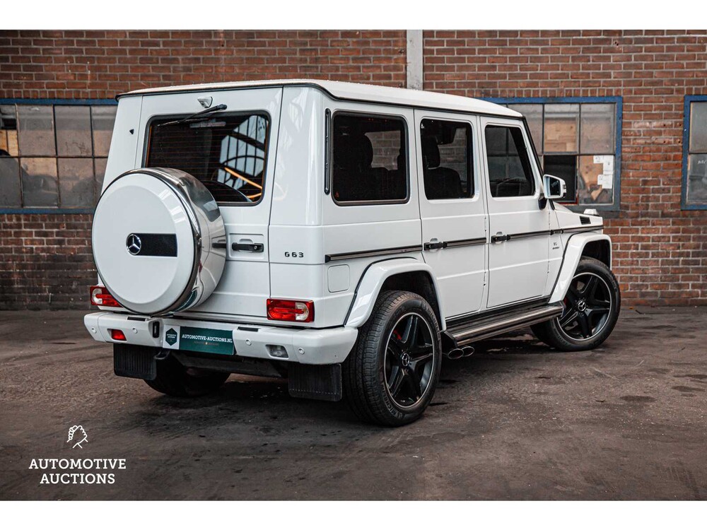 Mercedes-Benz G63 AMG 5.5 V8 G-Class 571hp 2015 
